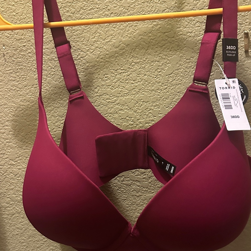 Torrid Deep Burgundy Bra